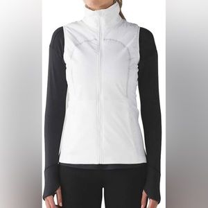 Lululemon white vest Size 4